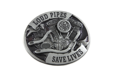 Loud Pipes Belt Buckle