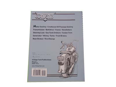 Mechanic and Owners Guide for 1941-1959 Overhead Valve Big