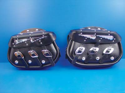 Speed King Rigid Saddlebags for 1936-1957 EL & FL