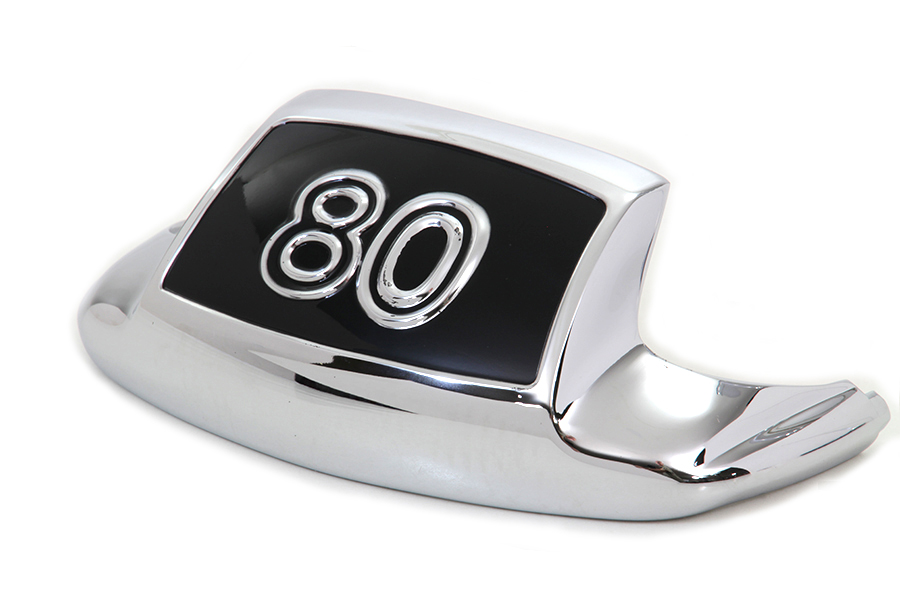 Chrome Front Fender Tip 80 with Inlay