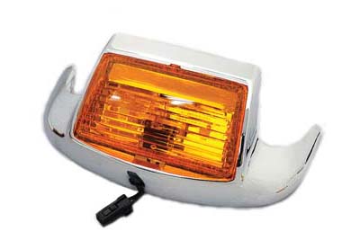 Front Fender Tip with Bulb Type Lamp