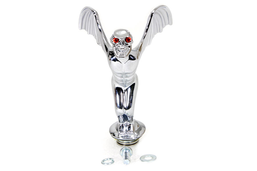 Flying Skull Fender Ornament