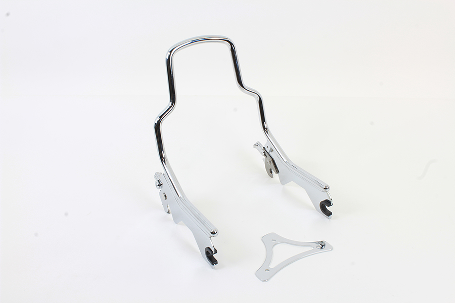 8-1/2 Short Detachable Sissy Bar Chrome