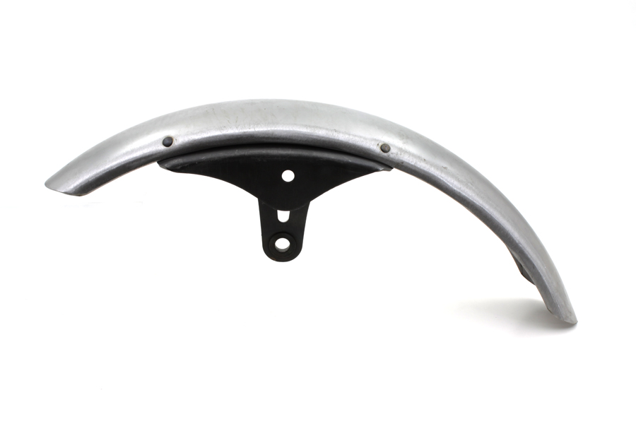 Front Fender Spring Style Raw Steel