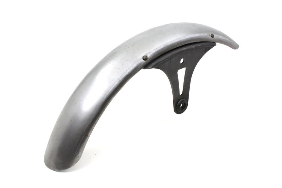 Front Fender Spring Style Raw Steel