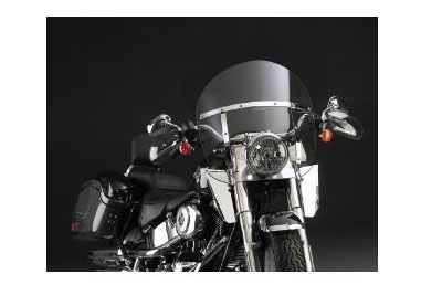 Tinted Chopped Detachable Windshield for 41MM WIDE GLIDE FORKS