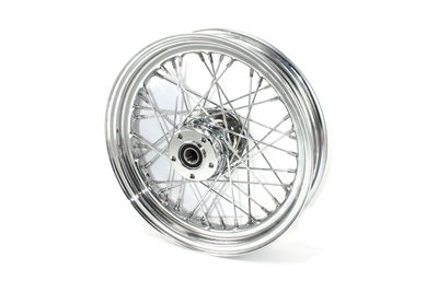 16 x 3 in. Replica Front Spoked Wheel for FLT 2000-04 Harley