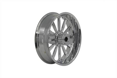 18" x 5.5" 1986-99 Softails Rear Forged Alloy Wheel, Starburst Style