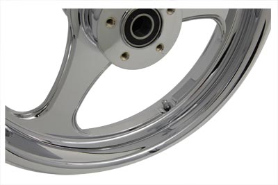 18" x 3.5" FLT 2000-UP Rear Forged Alloy Wheel, Turbo Style