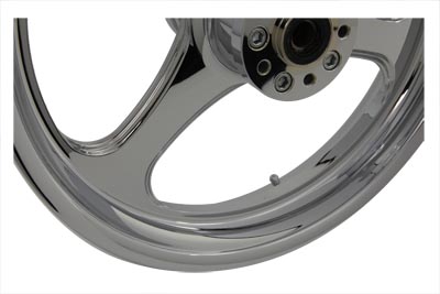 18" x 3.5" 1986-99 Big Twins Rear Forged Alloy Wheel, Turbo Style