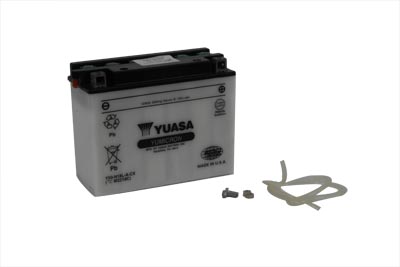 Yuasa CX Battery 12 Volts for FLT 1980-1996 Harley Touring