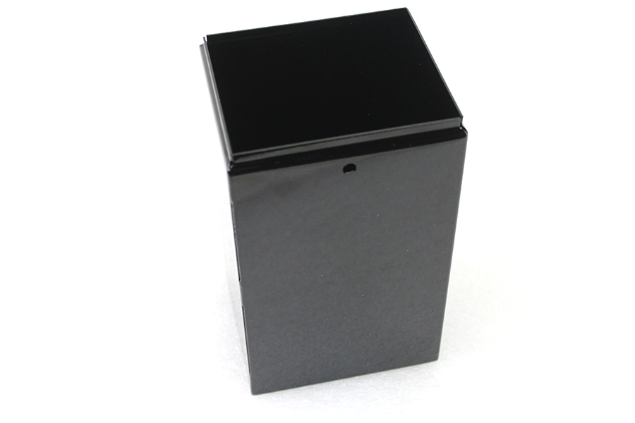 H-2 Steel Battery Box Black