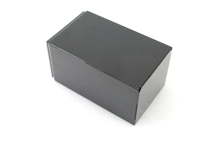 H-2 Steel Battery Box Black