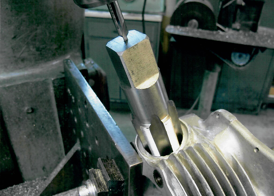 Panhead Intake Manifold Aluminum Nipple Welding Service