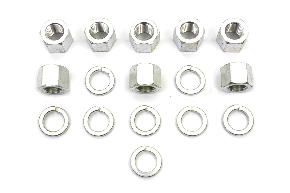 Cadmium Cylinder Base Nuts and Washers