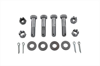 Lower Motor Mount Kit Chrome for 1930-1973 VL, WL & G