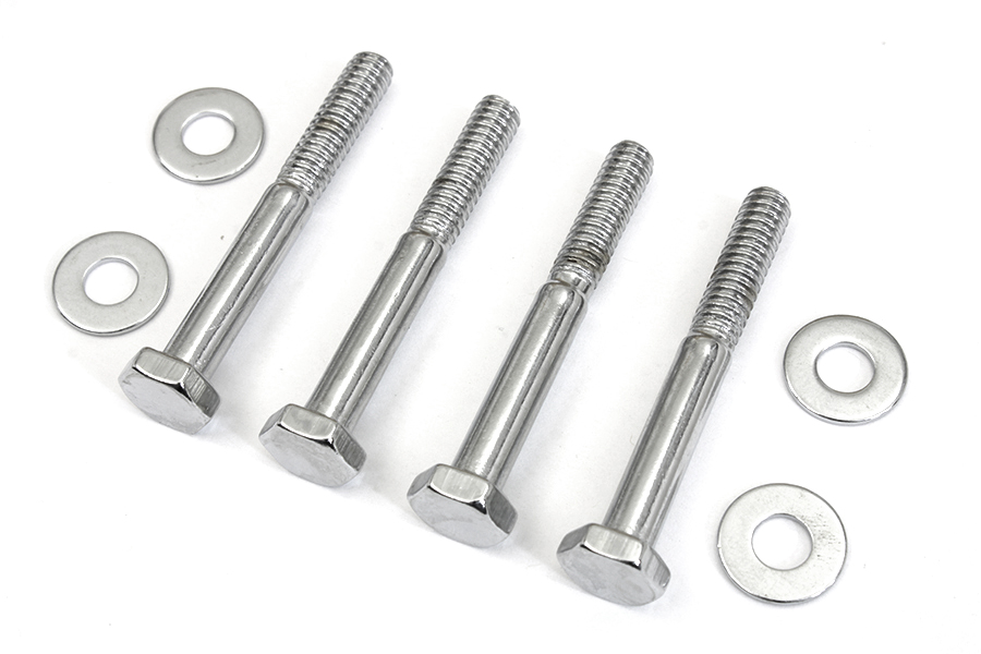 Transmission Top Cover Screw Kit Chrome