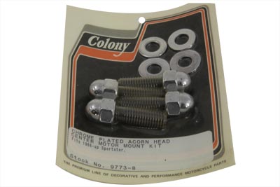 Center Motor Mount Kit Acorn Type for XL 1986-UP Sportsters